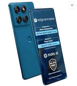 Motorola Edge 60 Fusion 8/256gb Mykonos Blue Open Box Mobile