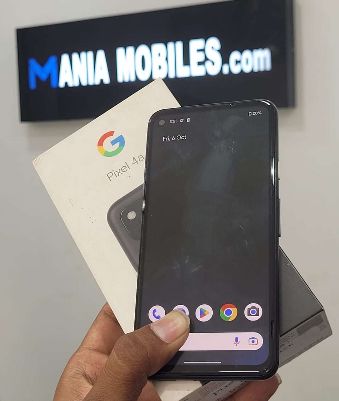 GOOGLE PIXEL 4A 6GB 128GB Just Black Color – Mania Mobiles – Innovation  Meets Your Pocket