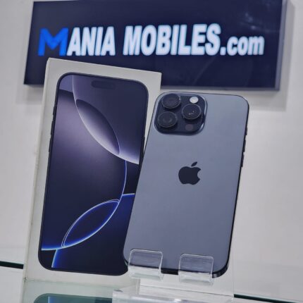 iPhone 16 Pro Max  256GB Black Titanium Color