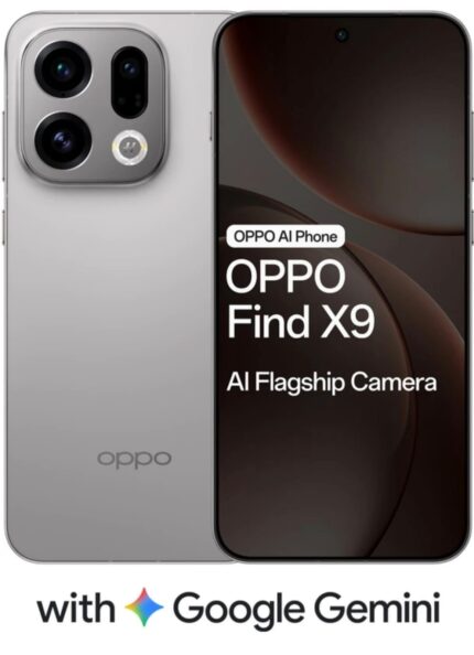 OPPO Find X9 5G 12GB 256GB Titanium Grey Color Just Sealed Cut
